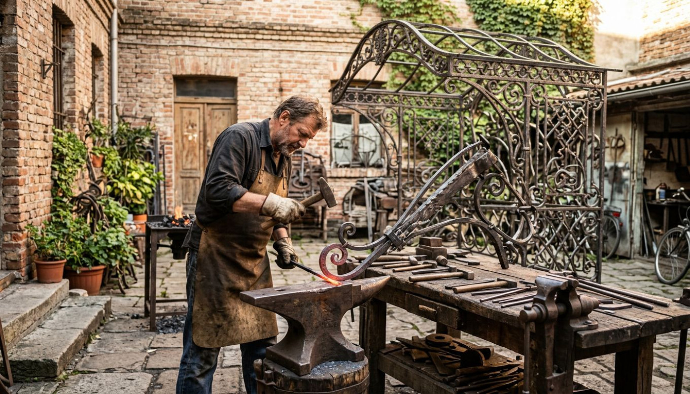 La métallerie artisanale peut-elle réinventer l’espace abrité dehors ?
